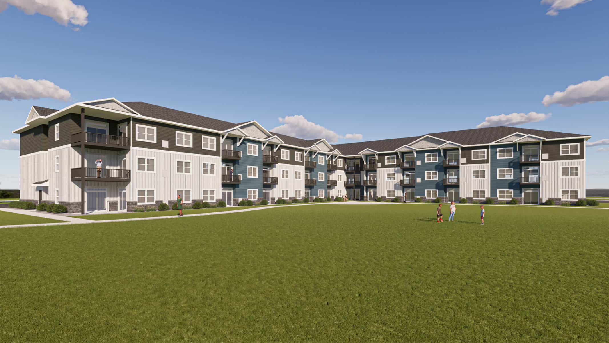 The Park Kasson back render 1